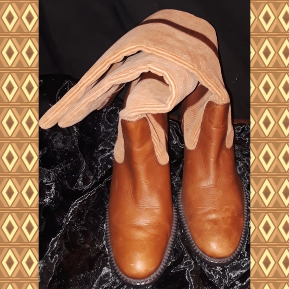 Tommy Hilfiger corduroy boots wmn sz10 - Picture 2 of 5